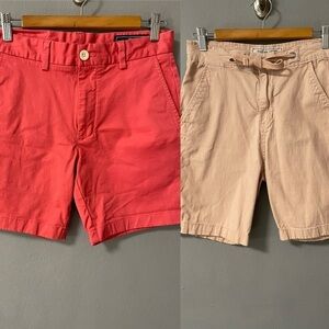 Men’s Vineyard Vines and Vintage Genes mens classic shorts bundle. Size 28